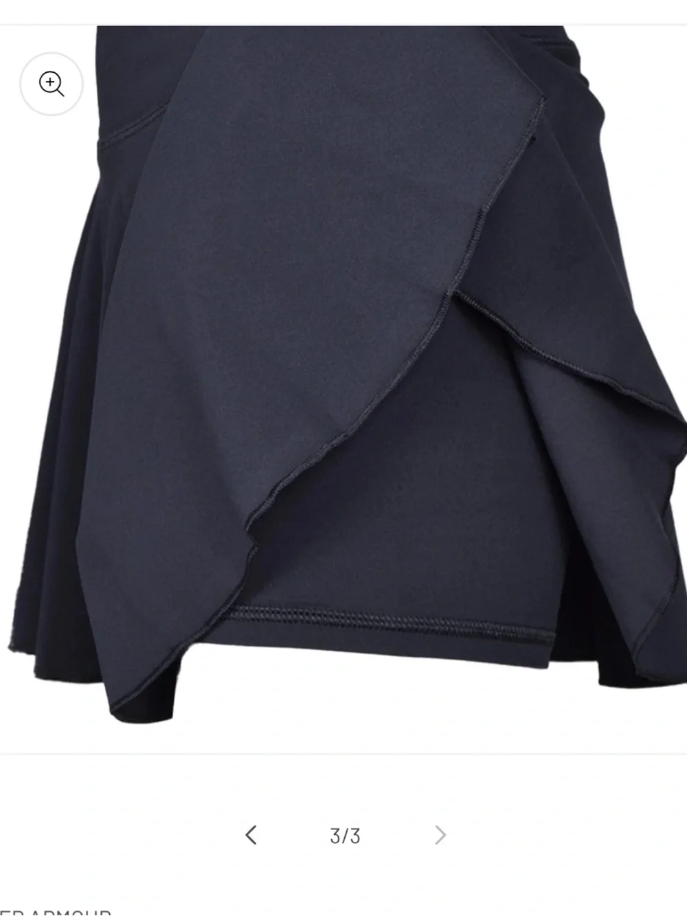 NWT NEW Under Armour Golf Tennis Motion Skort Navy